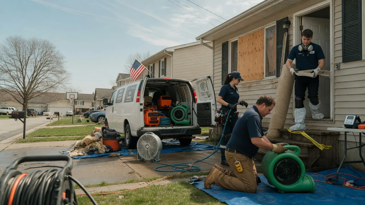 Water Damage Restoration in Madisonville, TX near me
